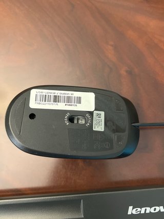 Lote Teclado Lenovo y Ratón HP Negro
