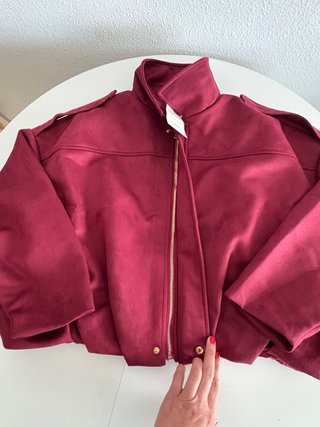 Chaqueta burdeos Talla XS