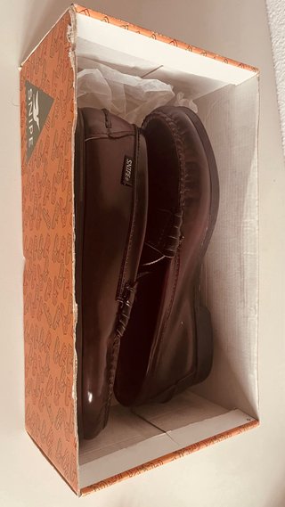 Zapatos castellanos Snipe Piel Talla 41 Marrón