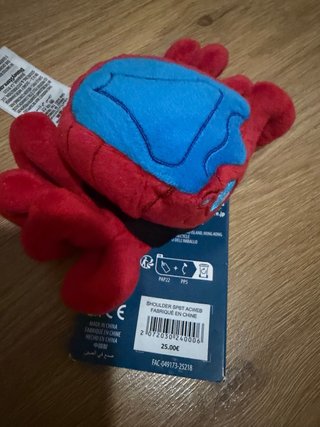 Peluche Spiderbot Imán Hombro Disneyland París