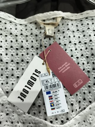 Camisa blanca calada