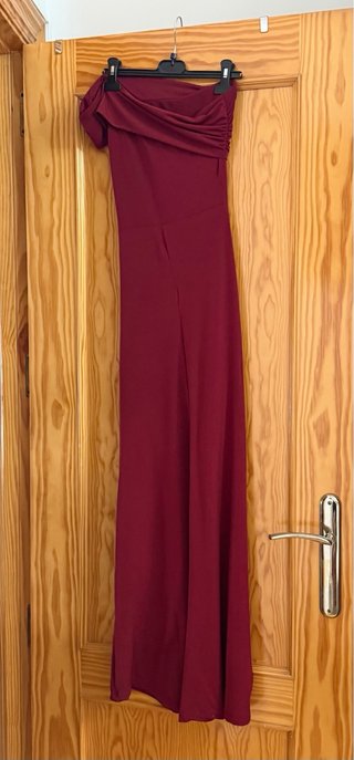 Vestido de fiesta rojo largo