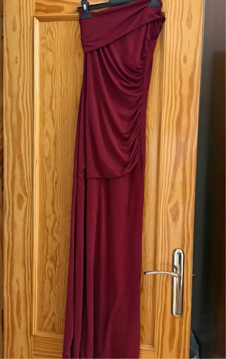 Vestido de fiesta rojo largo