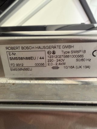Lavastoviglie Bosch SilencePlus