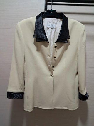 Conjunto Vintage José Ferrera Beige/Negro