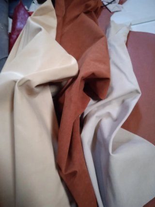 Lote 3 piezas Piel de Forro Variedad Color 18€.