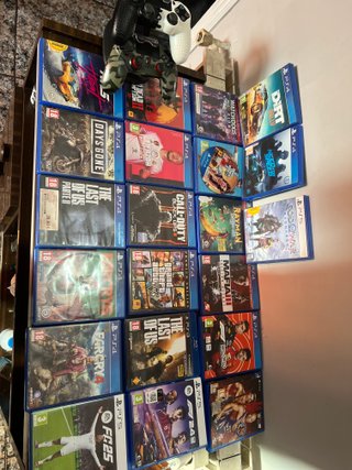Lote de Juegos PS4/PS5 (21 Título 2 mandos origina