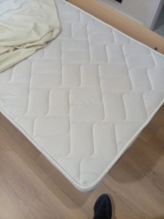 Somier 90cm con patas plegables
