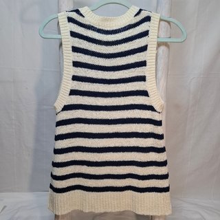 Chaleco de punto rayas Easy Wear