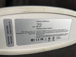 Altavoz Bowers & Wilkins Blanco
