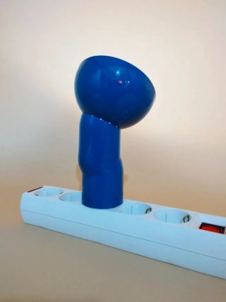 Lámpara vintage Space Age EMA Bendt Hansen años 70