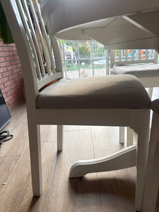 4 sillas blancas ikea