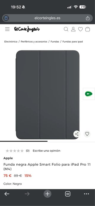 Funda Smart Folio iPad Pro 11 (M4-M5)