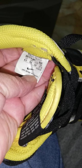 Scarpe Nike Dunk Low Giallo/Nero Tg 43