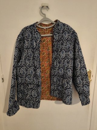 Chaqueta acolchada reversible