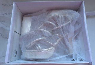 Sandalias, Mia Shoes,Talla 38, Doradas