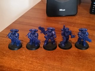Marines Espaciales Intercesores 40k