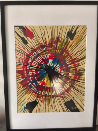 Cuadro abstracto moderno