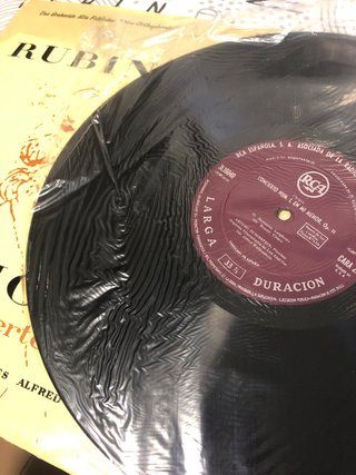 Vinilo Chopin Concierto N.1 - Rubinstein