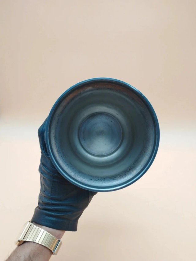 Cubitera plateada Pedro Duran Alpadur Mid-Century