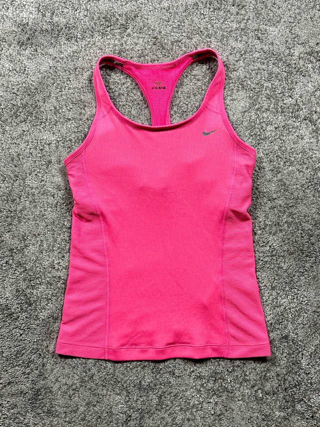 Nike Dri-Fit Camiseta Tirantes Rosa S