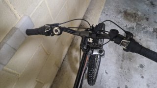 Bicicleta Orbea 24 Negra y Naranja
