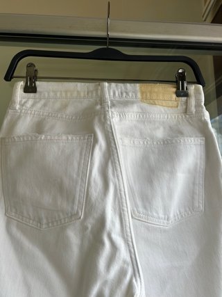 Pantalón Zara Mujer Blanco
