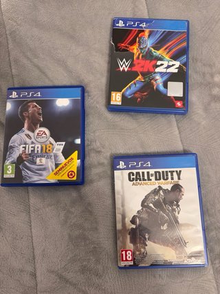 Consola PS4 + 3 Juegos
