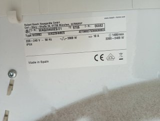 Lavadora Bosch S/6 8Kg 1400rpm.Porte gratis Bcn?