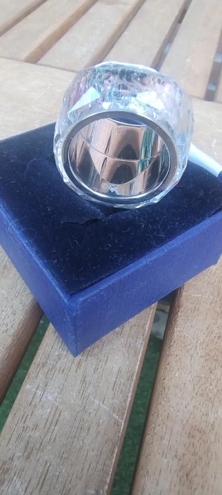 Anillo Swarovski Nirvana Cristal Transparente