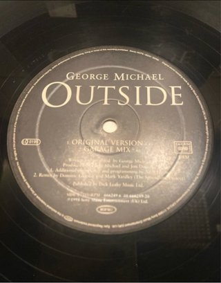 Vinile 33 giri George Michael Outside