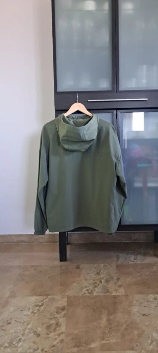 Chaqueta verde militar entretiempo