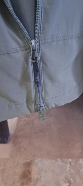 Chaqueta verde militar entretiempo