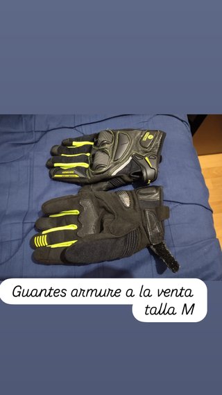 Guantes Armure Talla M Cortos
