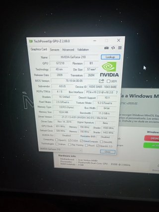 Asus PC Sobremesa 500GB Windows 10