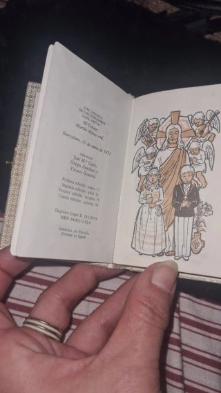 Libro Mi Primera Comunión Blanco