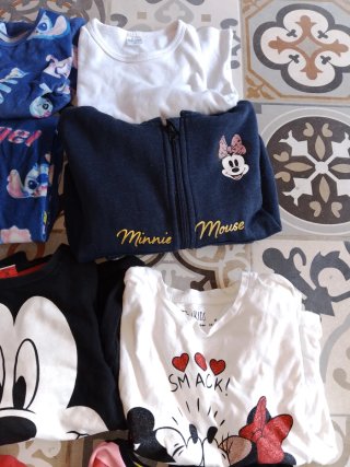 Lote Ropa Niña Disney Minnie Mickey