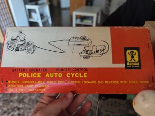 Moto Policía Juguete