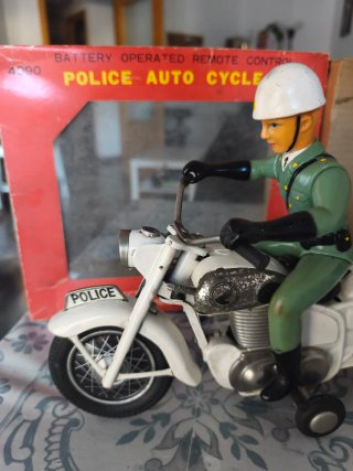 Moto Policía Juguete