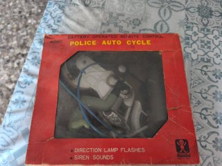 Moto Policía Juguete