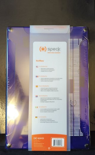 Funda Speck MacBook Pro 15 pulgadas morada