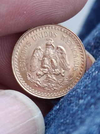 Moneda oro 2,5 pesos