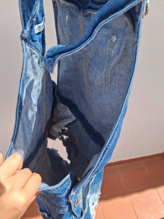 Peto vaquero Stradivarius T38 (Como nuevo)