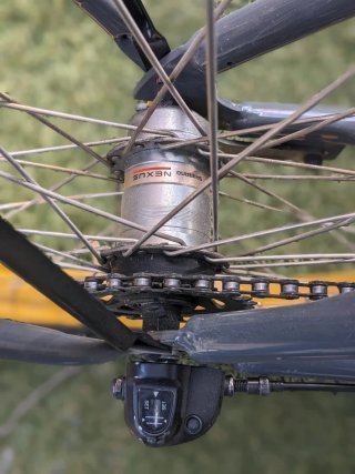 Bicicleta de paseo Felt.