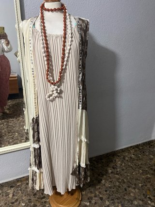 Conjunto Vestido y Casaca Boho