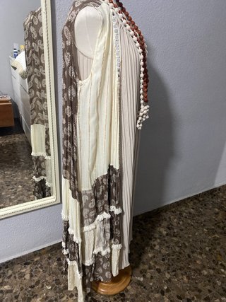 Conjunto Vestido y Casaca Boho