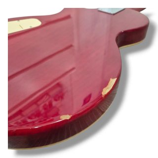 GUITARRA ELECTRICA EPIPHONE LES PAUL SPECIAL II AMARILLA + FUNDA -GOLPE EN LATERAL-