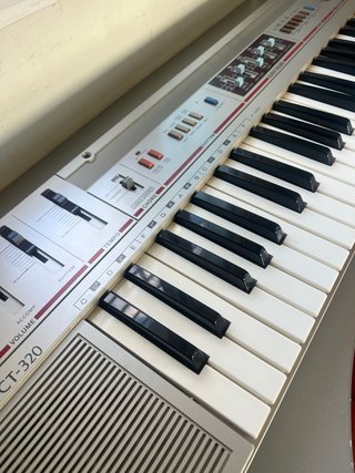 Casio Casiotone CT-320 Sintetizador Vintage