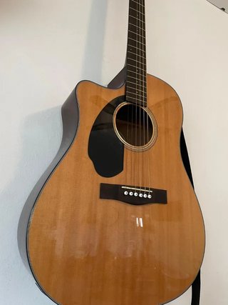 Guitarra zurda electroacúsAcústicaFender CD-60SCE