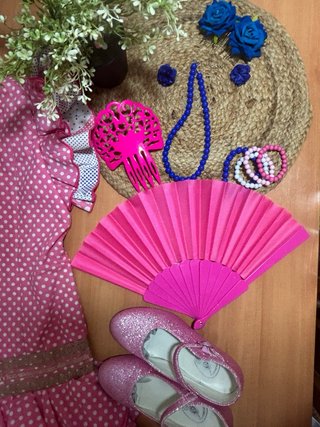Conjunto Traje Flamenca Niña